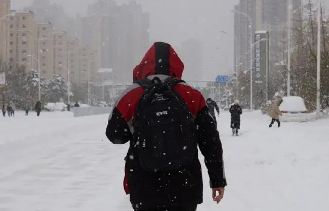 辽宁暴雪天小男孩骑马去吃米线，暴雪天出行该注意哪些安全问题？