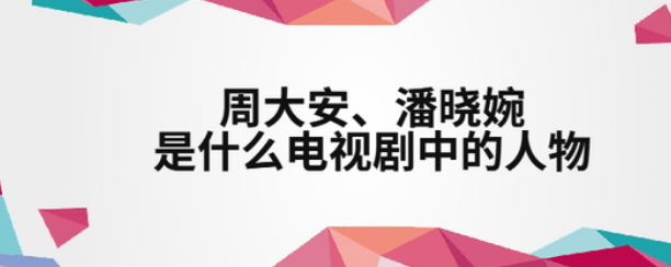 周大安潘晓婉是什么电视剧?