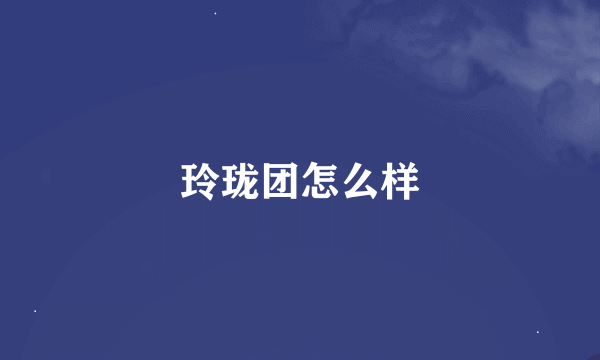 玲珑团怎么样