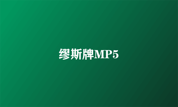 缪斯牌MP5