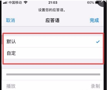 iphone如何设置语音信箱