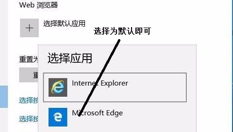 win10怎样设置ie为默认浏览器