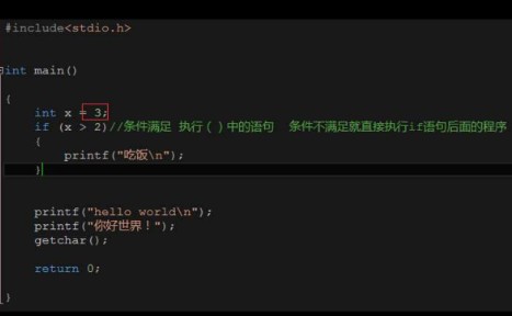 c语言里的！x表示什么意思