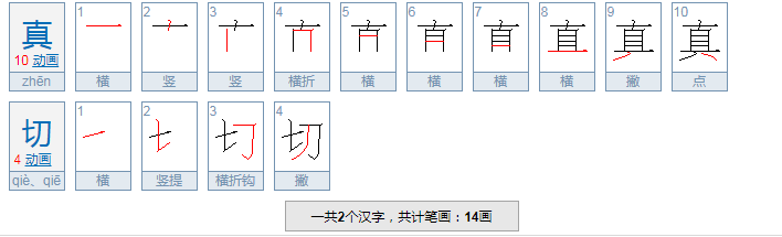 真切的近义词是什么