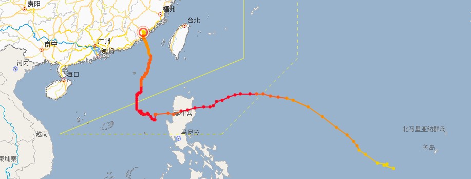 台风鲇鱼形成时间