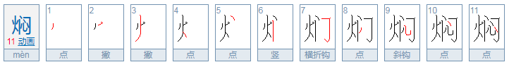 焖米饭的焖为什么读四声?