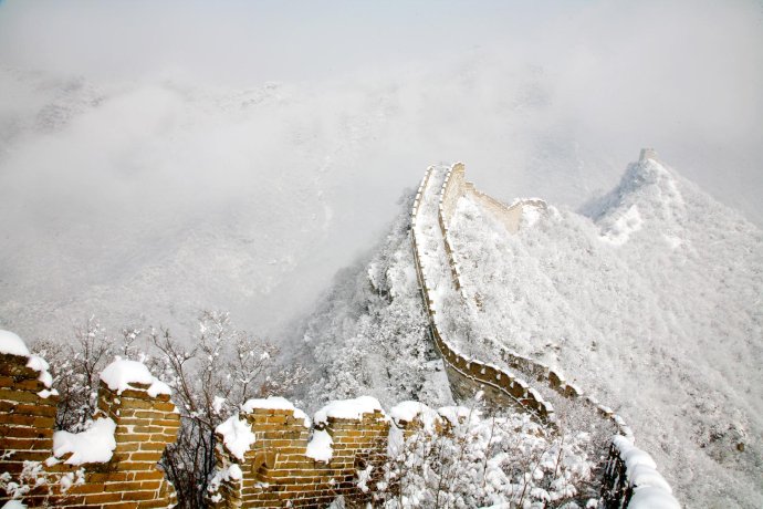 北国风光 千里冰封 万里雪飘的意思