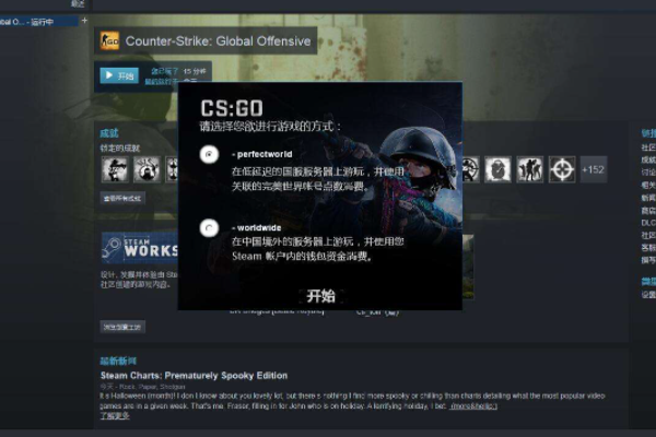 《csgo》国际服启动项是什么？