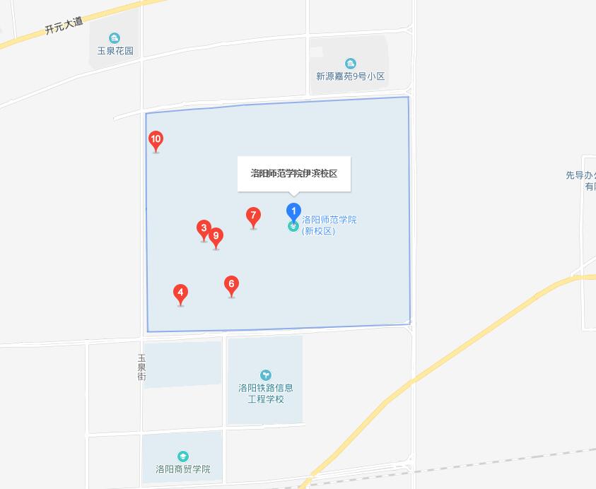 洛阳师范学院伊滨校区在哪里？是新区吗？