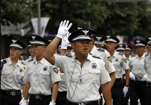 韩国警察的警衔