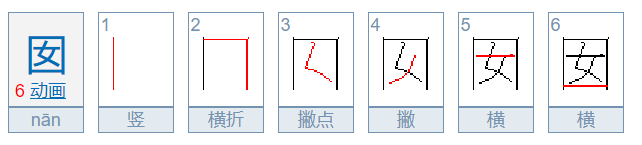 口子里面一个女字怎么念？