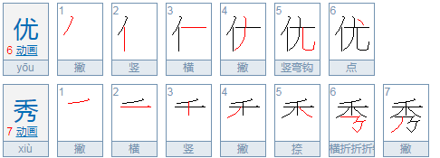 优秀的意思