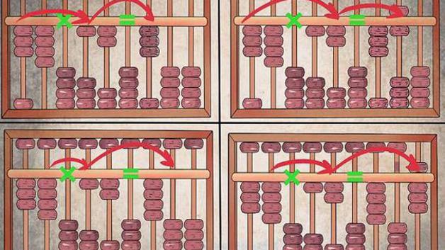 4种方法来使用算盘