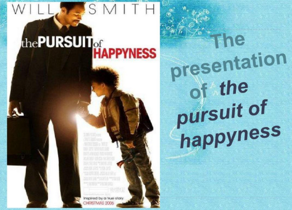 The pursuit of happyness为什么这样拼？