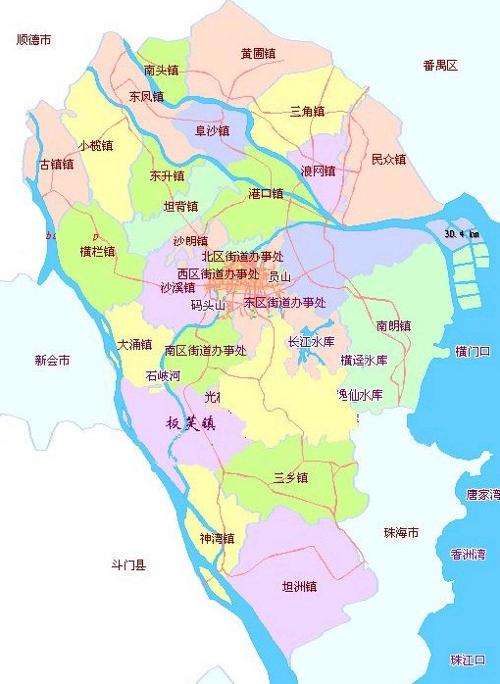 中山市东升镇属于什么区?