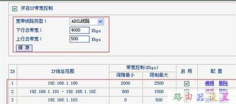 路由器怎么设置端口限速？