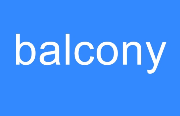 balcony是什么意思