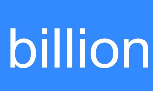 billion什么意思