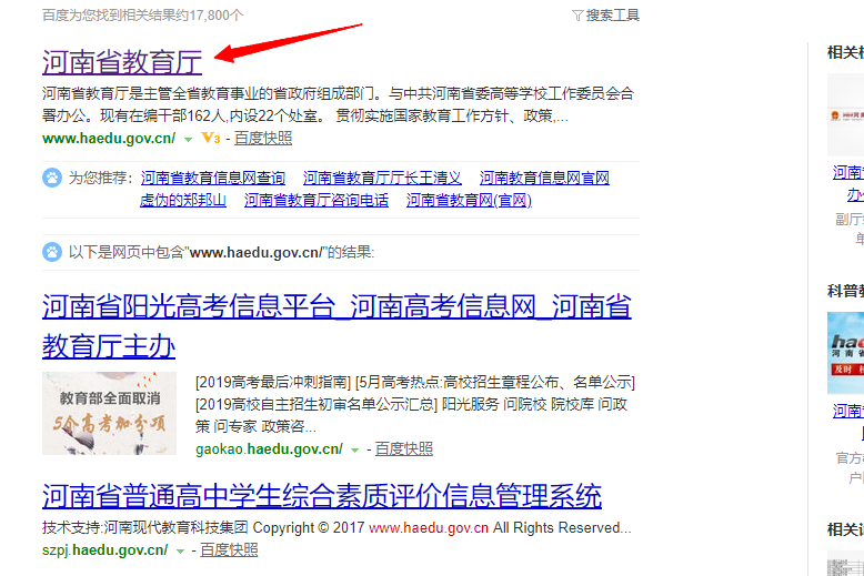 怎样登录河南省教育厅网站