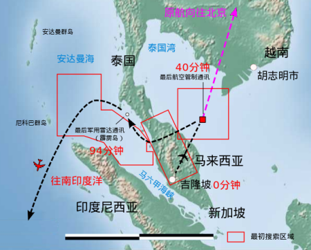 英媒：MH370是美国人干的，客机在岘港外海被激光武器击落?