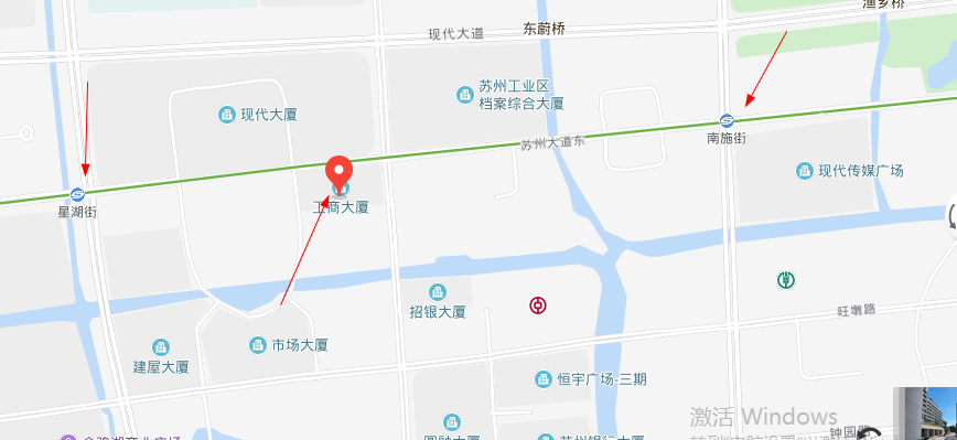 苏州工业园区一站式服务中心坐地铁1号线在哪站下