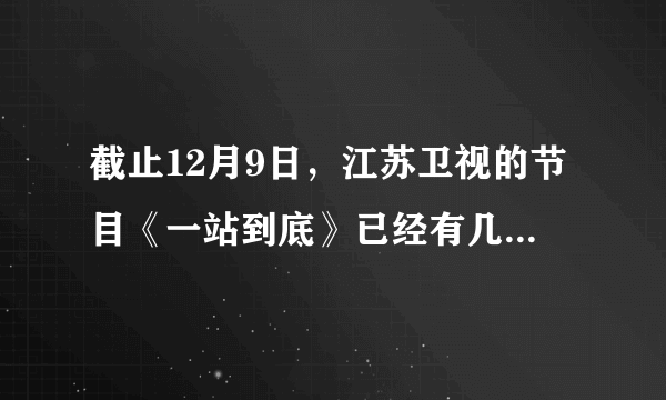 截止12月9日，江苏卫视的节目《一站到底》已经有几位站神了（列出姓名）。随便问一下檀越会参加诸神之战吗