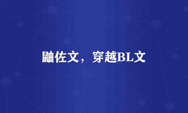 鼬佐文，穿越BL文