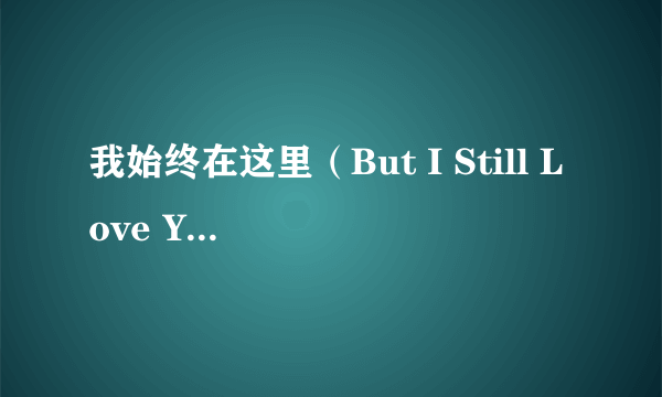 我始终在这里（But I Still Love You） 歌词