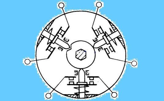 LW26-25万能转换开关的工作原理接线图