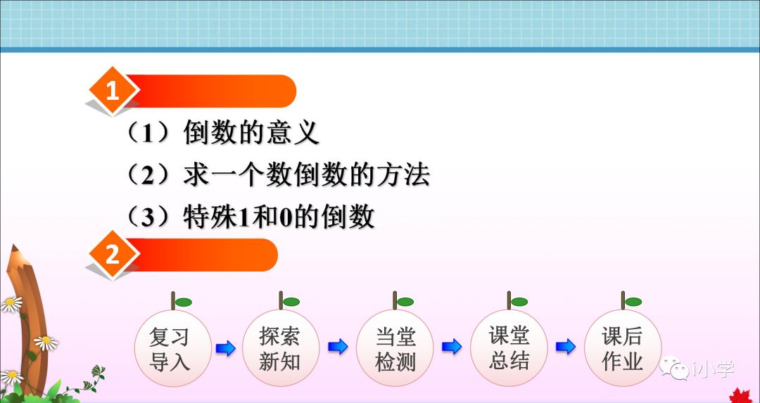 小学数学倒数的认识