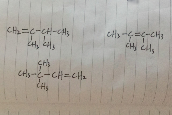 C6H12属于烯烃的同分异构体有几种