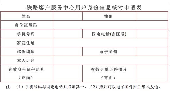 12306网站身份信息被抢注该怎么办