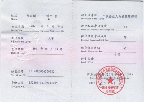 国际注册人力资源管理师跟企业人力资源管理师有什么区别，哪个证用处大