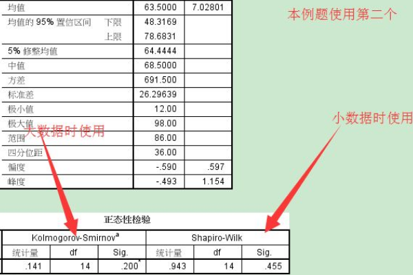 正态性检验怎么看结果?