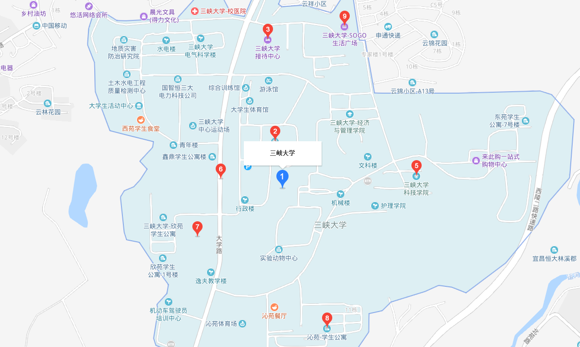 湖北省宜昌市三峡大学在那个区