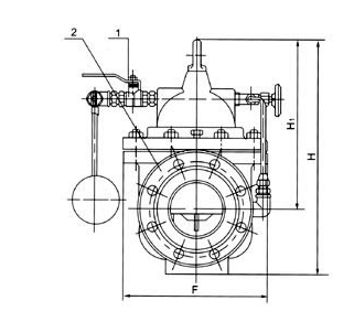 遥控浮球阀工作原理图